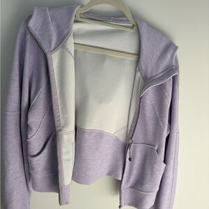Lululemon Lavender Zip-Up Hoodie